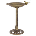 Vogelfutterstation Vogel Feeder Futterstation Vogelfutterspender Stand 50 X 76 Cm Bronze