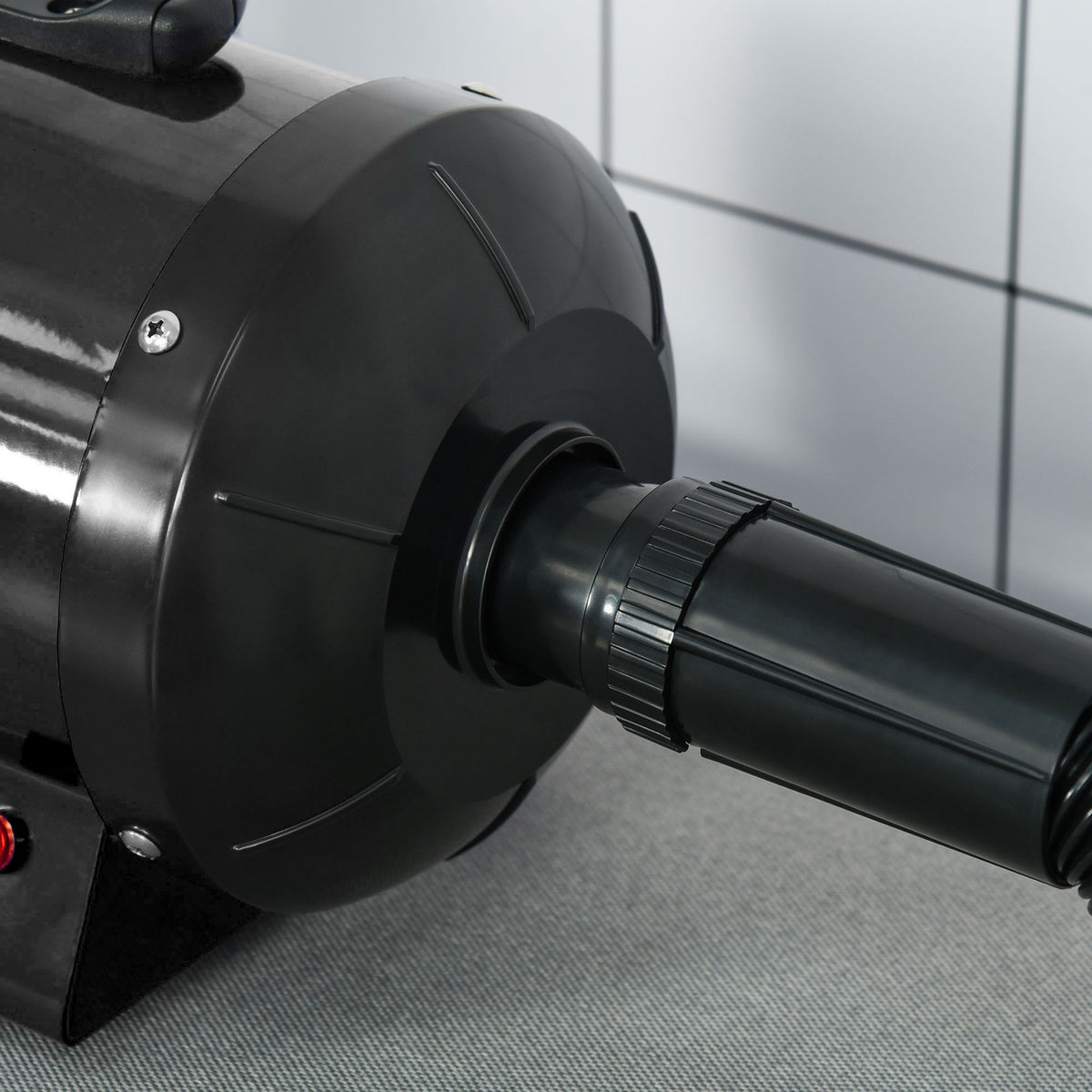 Profi Hundefön Tierfön Pet Dryer Flüsterfön Hundetrockner 2800W Metall Schwarz