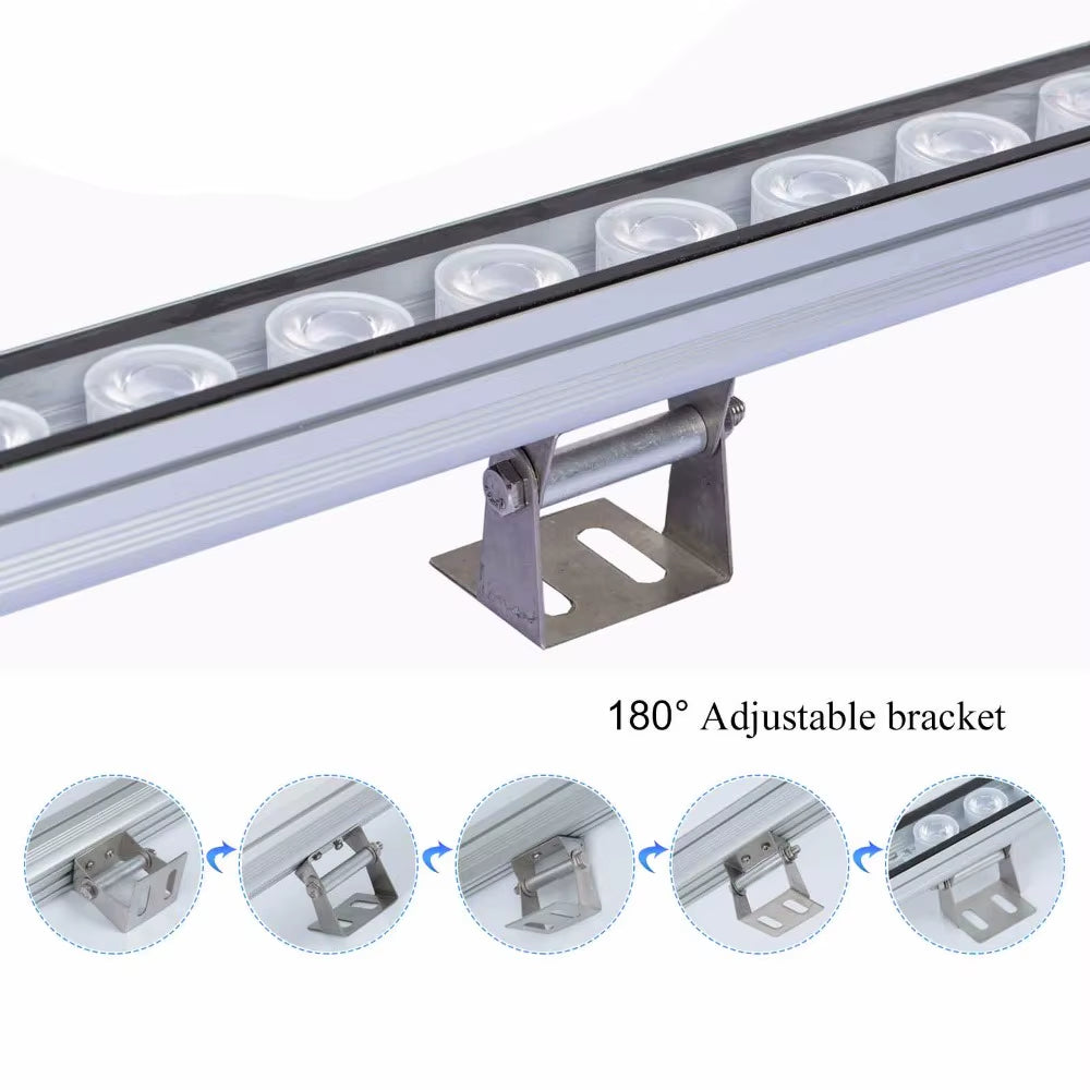 54W/81W/108W Led Aquarium Light with Only 470Nm Blue Spectrum Strip Light Beautiful Your Coral Reef Fish Tank Lamp
