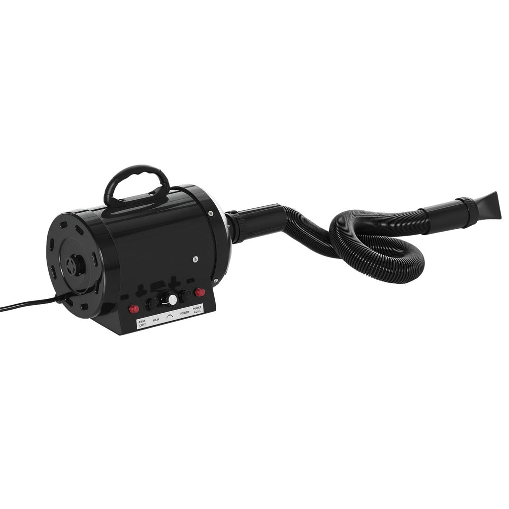 Profi Hundefön Tierfön Pet Dryer Flüsterfön Hundetrockner 2800W Metall Schwarz