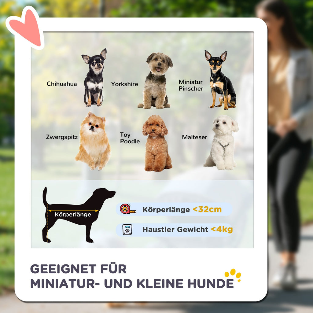 Hundewagen Pet Stroller Für Kleine Hunde Haustierwagen Klappbar Oxford Blau